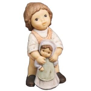 Goebel Figurine Nina Marco Little Girl With Doll 3 7/8in 1 Choice Home Decor